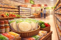 トルティーヤはイオンの売り場のどこにある？