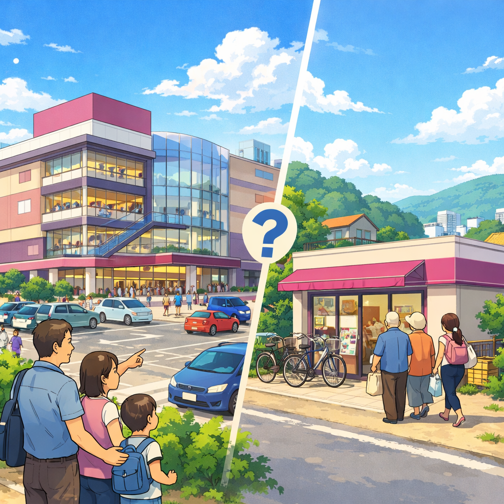 なぜイオンの売り場面積はこんなに違うの？