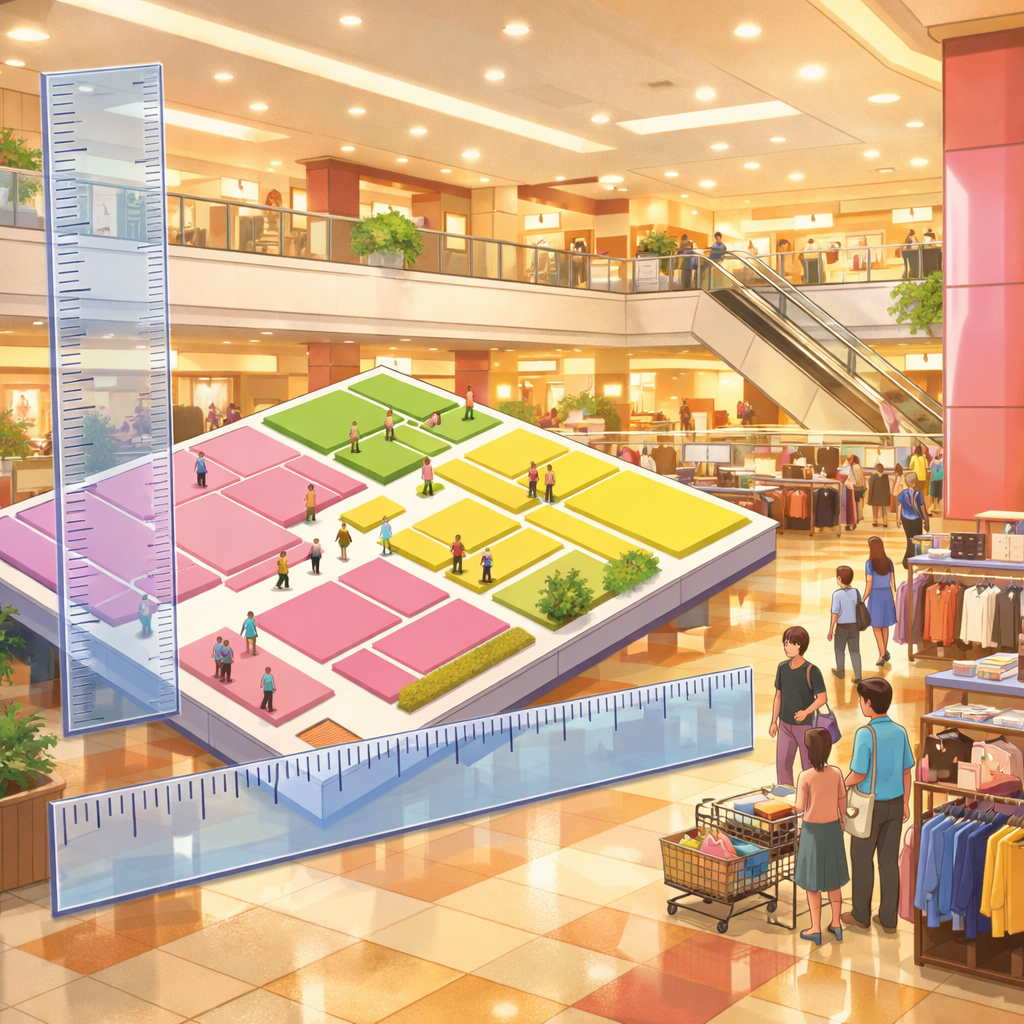 具体的な売り場面積の事例をチェック！