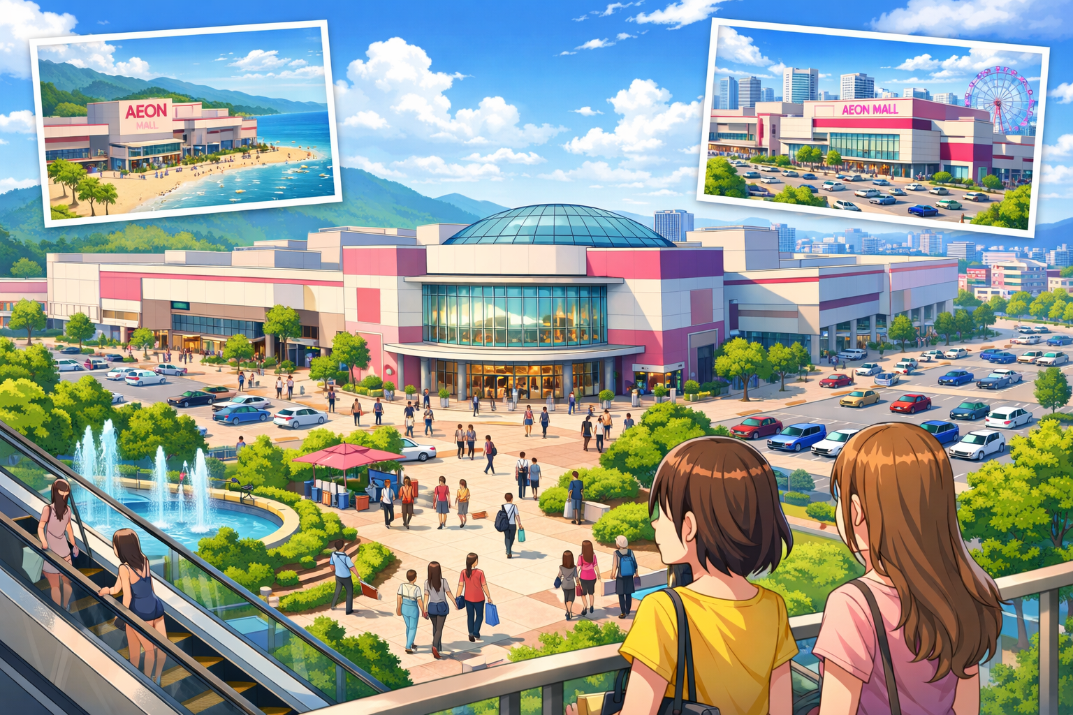 地域別の広いイオンモールをご紹介