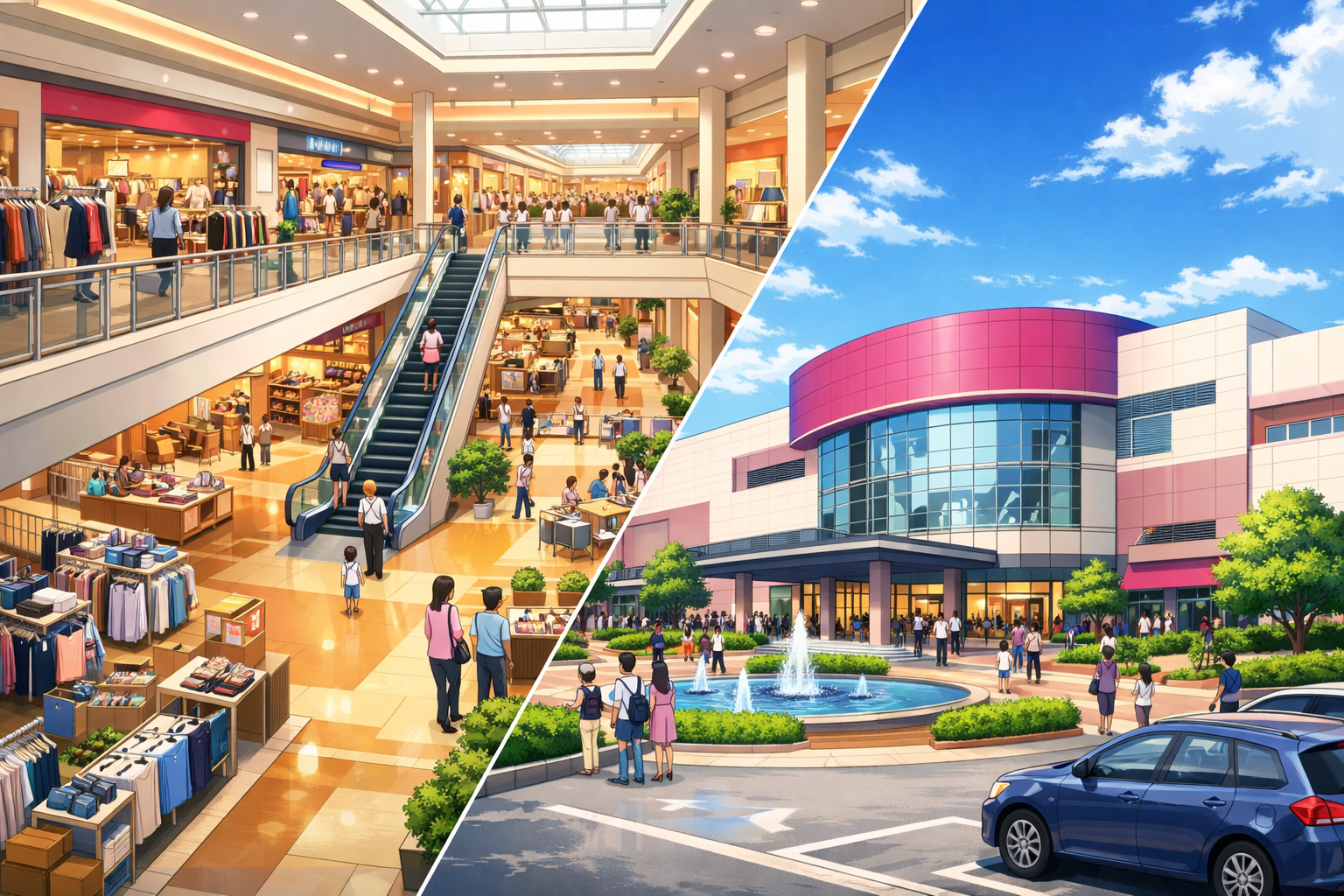 イオンモール売り場面積の具体例