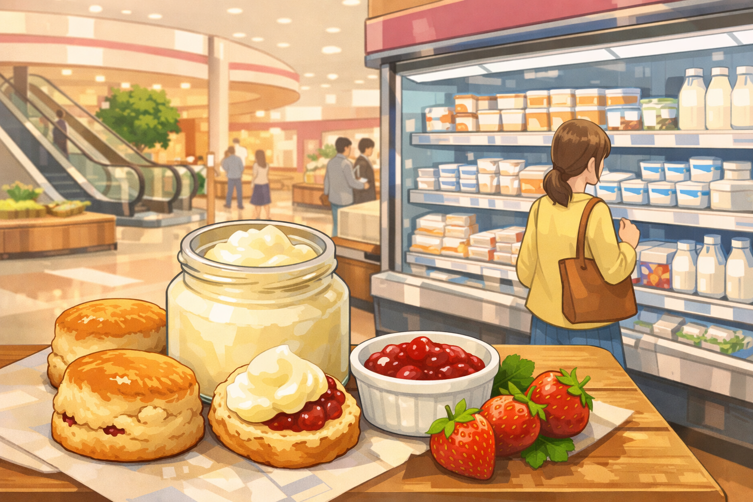 イオンならイオンモール内の冷蔵コーナーをチェック！