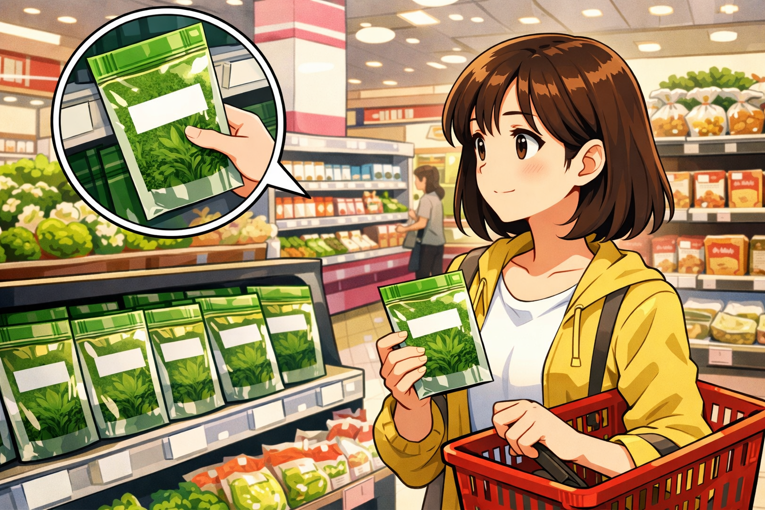 イオンでよもぎ粉を確実に見つける方法